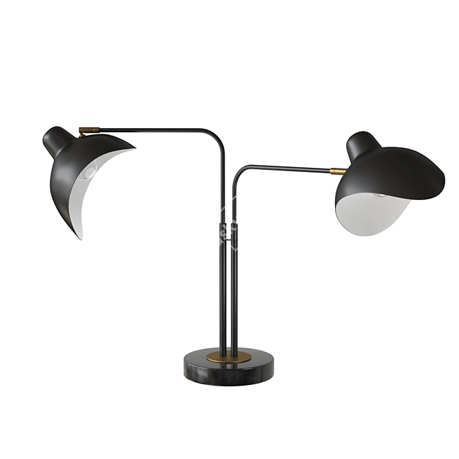 Elegant Eichholtz Joshua Table Lamp 3D model image 1