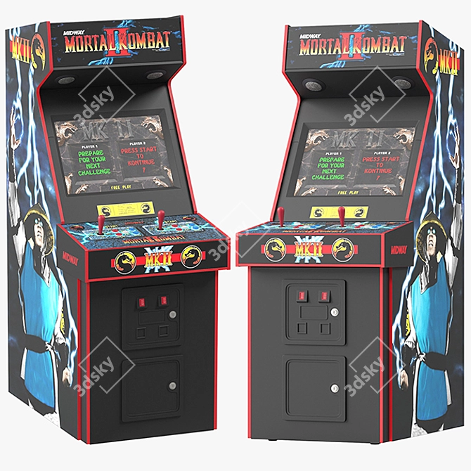 Fatal Fight Arcade: Next-Level Mortal Kombat 3D model image 1