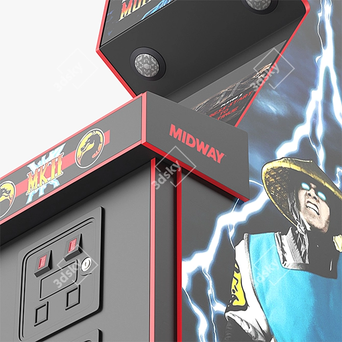 Fatal Fight Arcade: Next-Level Mortal Kombat 3D model image 5