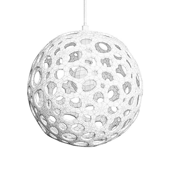 Rustic Charm: Stan Bitters Lantern 3D model image 2