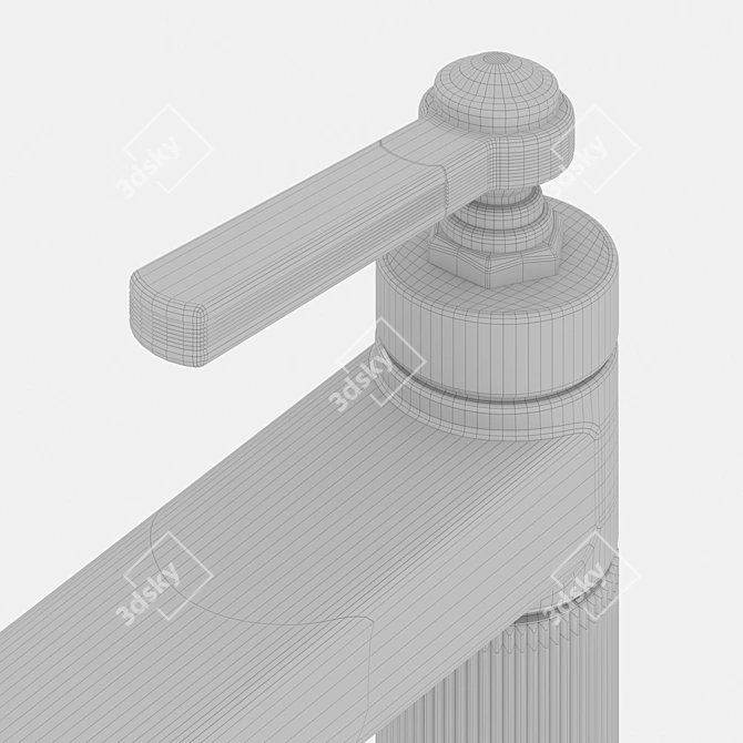Gessi Venti20 Art. 65003 - Italian Bathroom Cabinet 3D model image 3