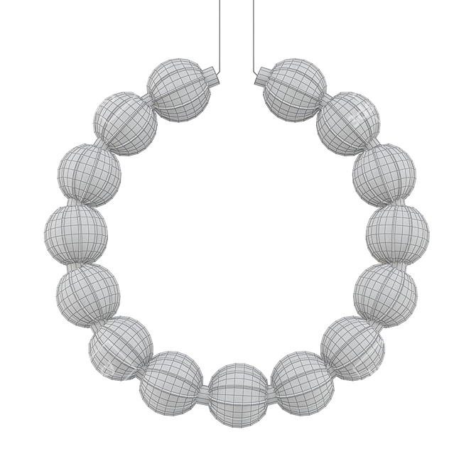 Stunning Maytoni Amulet Pendant Light 3D model image 2