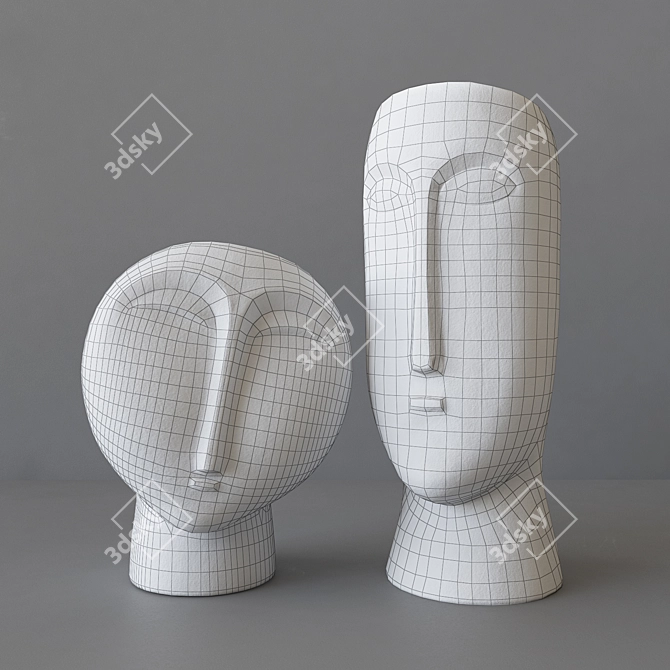 Modern Ceramic Vase: 3Dmax 2013 3D model image 3