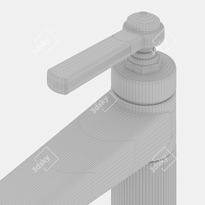 Gessi Venti20 Art. 65001 65002: Italian Luxury Bathware 3D model image 3