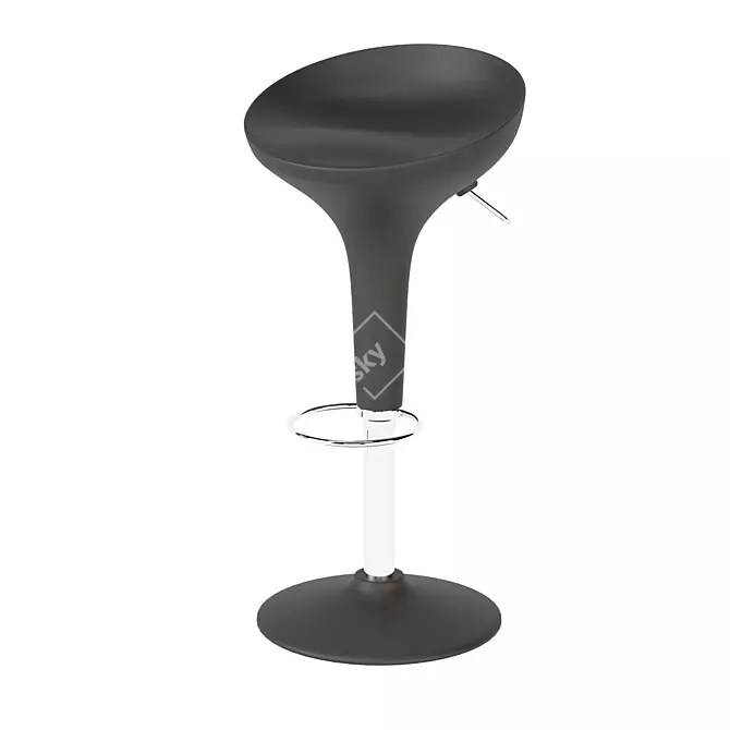 Modern Adjustable Magis Bombo Stool 3D model image 1