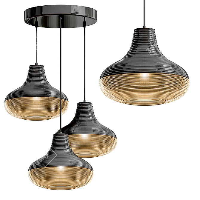 Modern Design RENORD Lamp 3D model image 3
