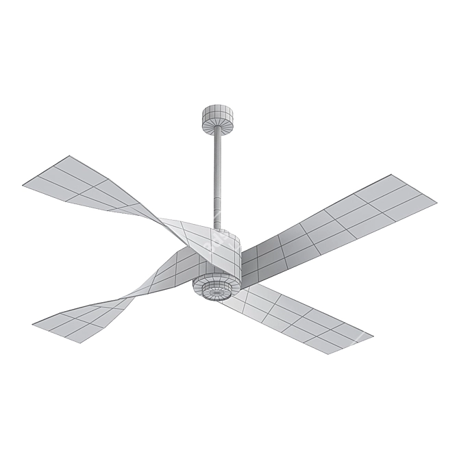 Minka Aire Artemis IV: Sleek Ceiling Fan 3D model image 2