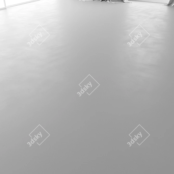 Seamless Self-Leveling Floor Material 3D model image 3