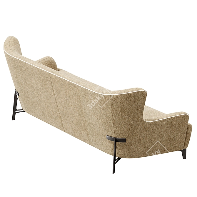  3-Seater Sofa BULL Konyshev 3D model image 6