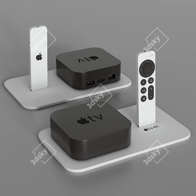 Ultimate Apple TV Pro Display 3D model image 3