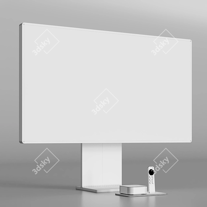 Ultimate Apple TV Pro Display 3D model image 5