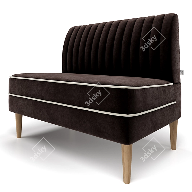 Classic Office Sofa AMMA 3D model image 4