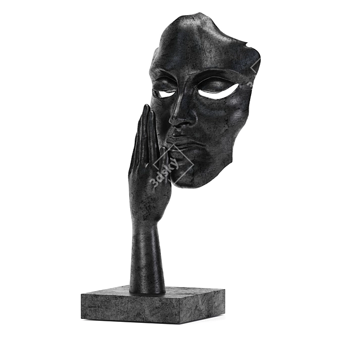 Modern People Sculpture Set: Elegant Decor for Your Space 3D model image 5