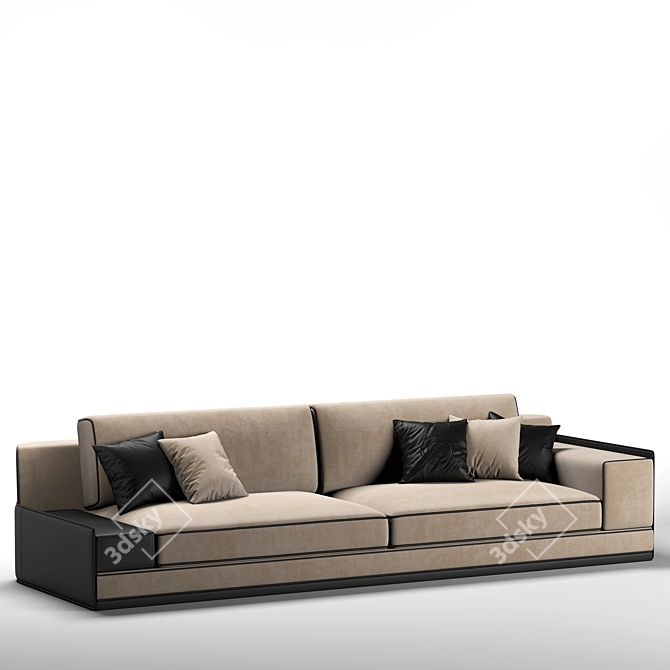Starry Night Sofa 3D model image 3