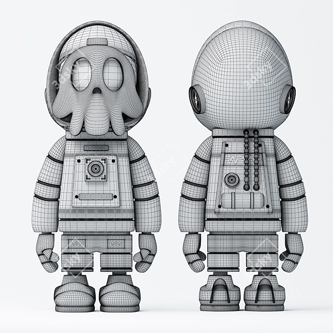  Space Explorer: Vray Astronaut Helmet 3D model image 3