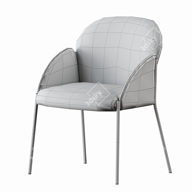 Modern Artifort Andrea Chair 3D model image 4