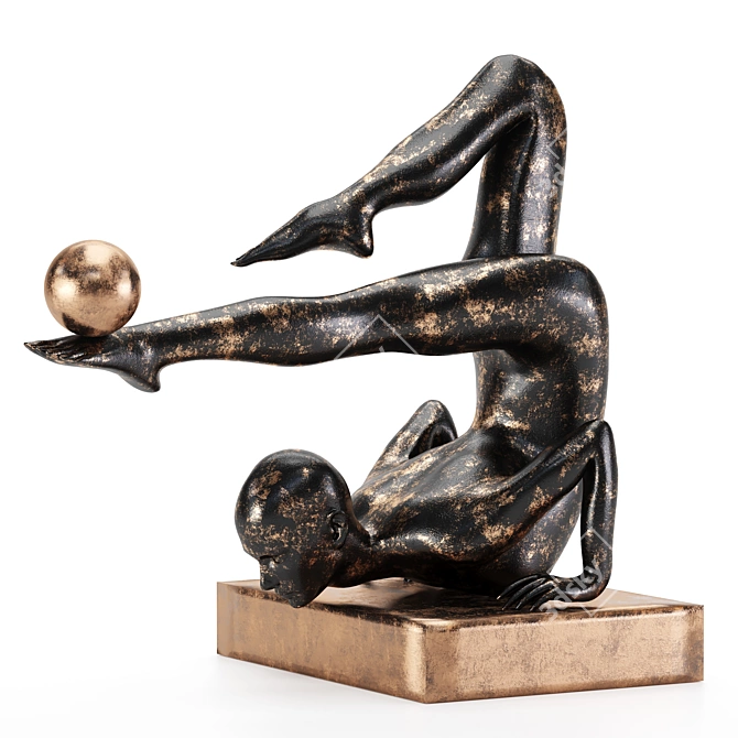 Artistic People Sculpture SET39 3D model image 1