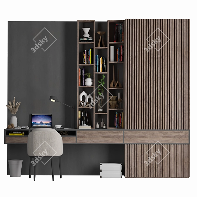 Efficient Workplace Solution: 2600*3020*50 mm 3D model image 1