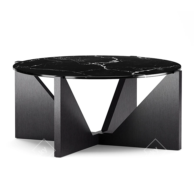 Miro Coffee Table: Sleek Design, Multiple Colors 3D model image 4