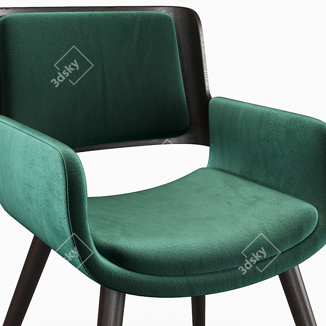 Modern Kremer Arm Chair 3D model image 3