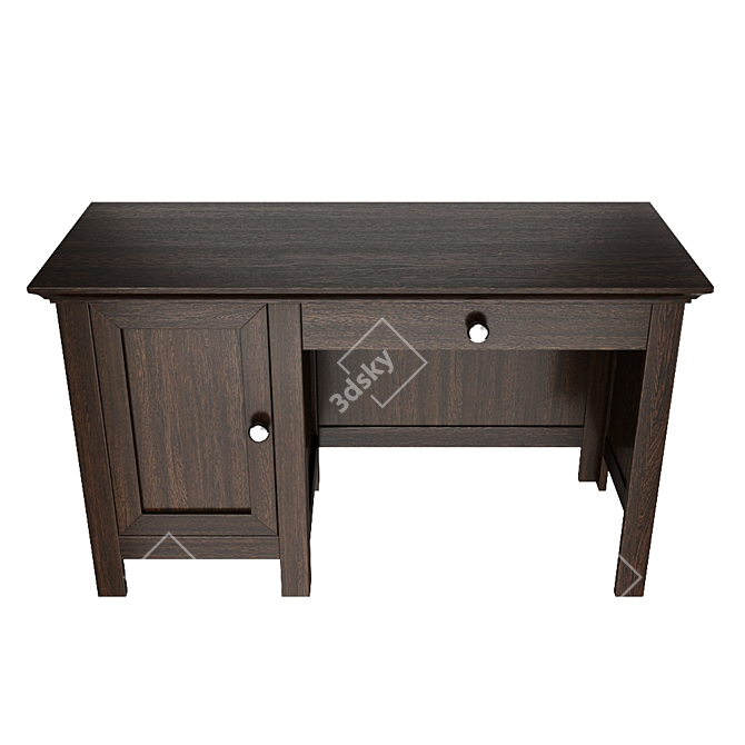 Football-inspired Kids Writing Desk 3D model image 3