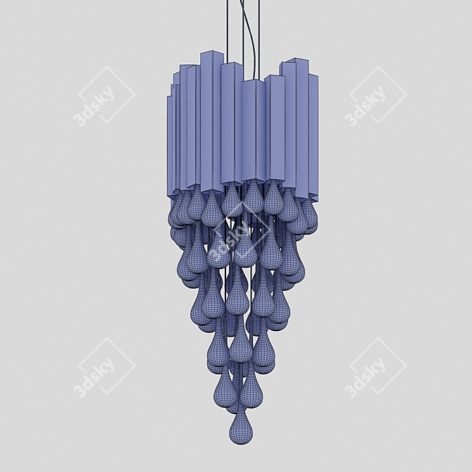 Elegant Trump Pendant 3D model image 2