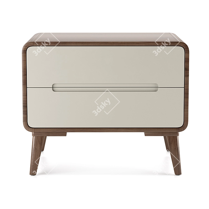 Elegant Nightstand: Dandy 3D model image 3