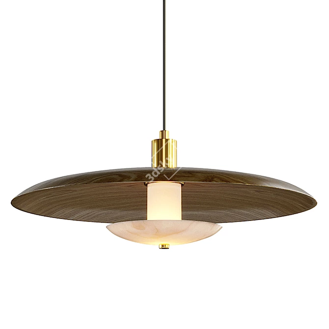 Reason Pendant Lamp: Stylish Lighting Solution 3D model image 2