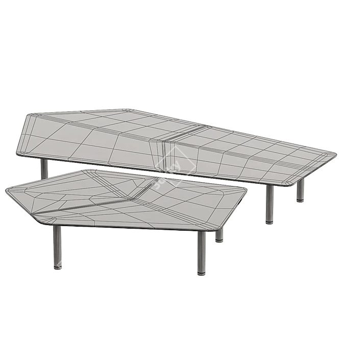 Elegant Brink Model: 3Ds Max, VRay, Export, Millimeters 3D model image 2