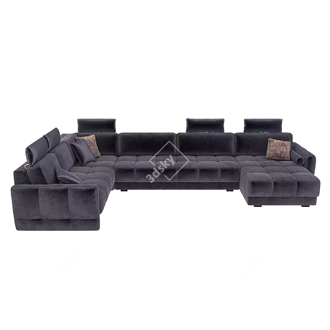 O'PRIME Modular Sofa Klaus 3D model image 1