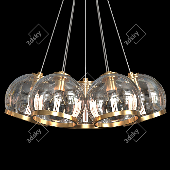 Elegant Illumination: NUAZEN Collection 3D model image 4