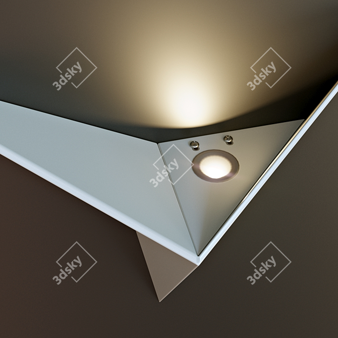 Eurosvet Parete Wall Sconce 3D model image 3