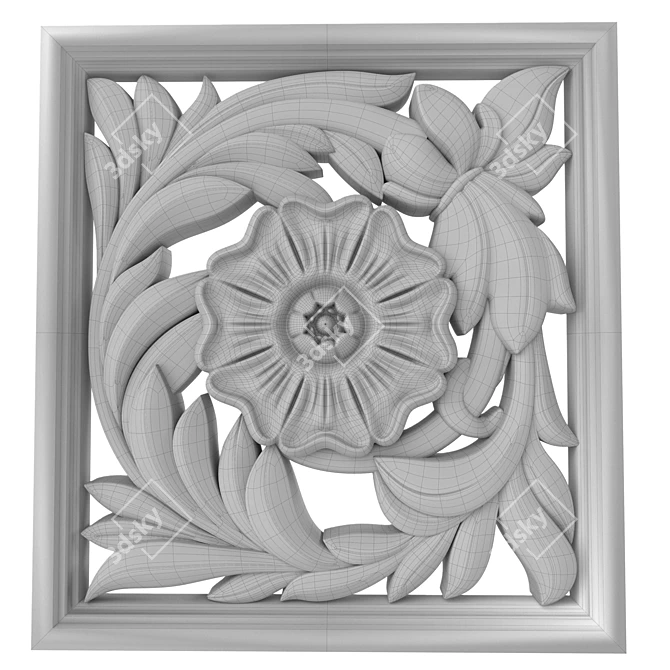 Decorative Panels Set 10: STL Files 3D model image 5