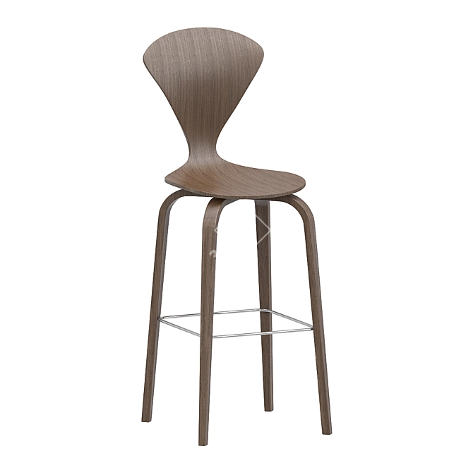 Cherner Barn Stool: Classic II 3D model image 1