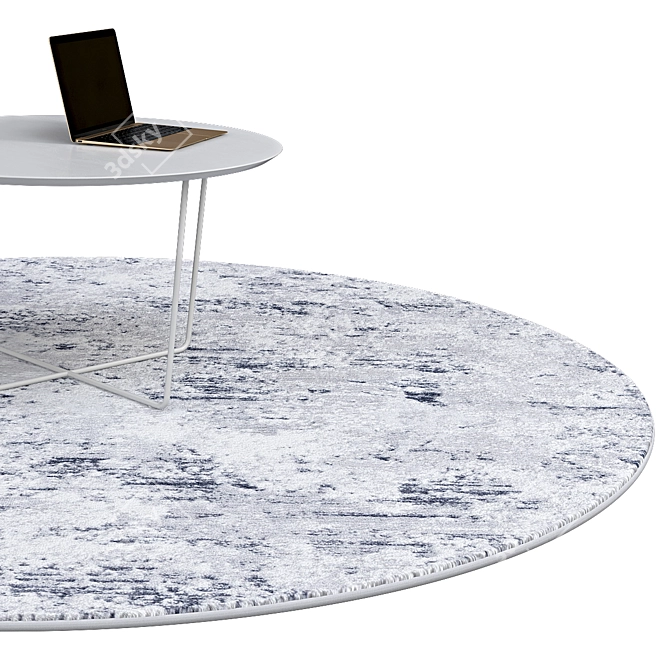 Elegant Circle Rugs | No. 234 3D model image 2