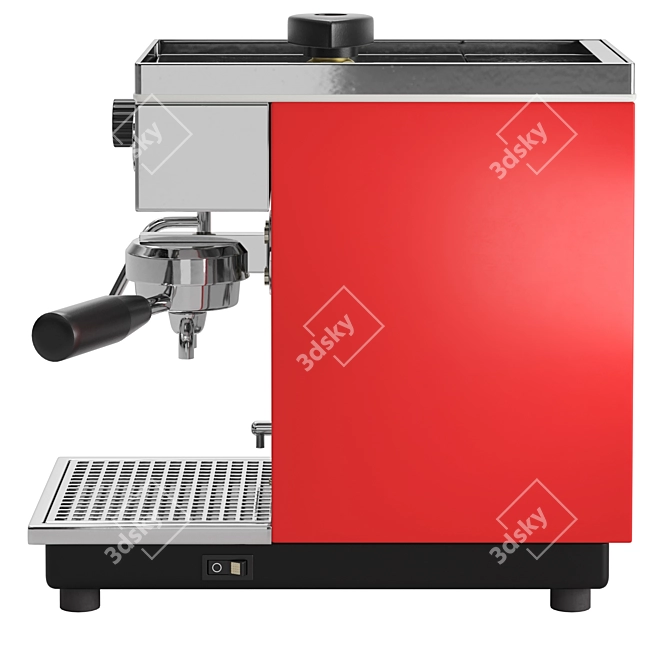 Swiss Precision Espresso Machine 3D model image 3