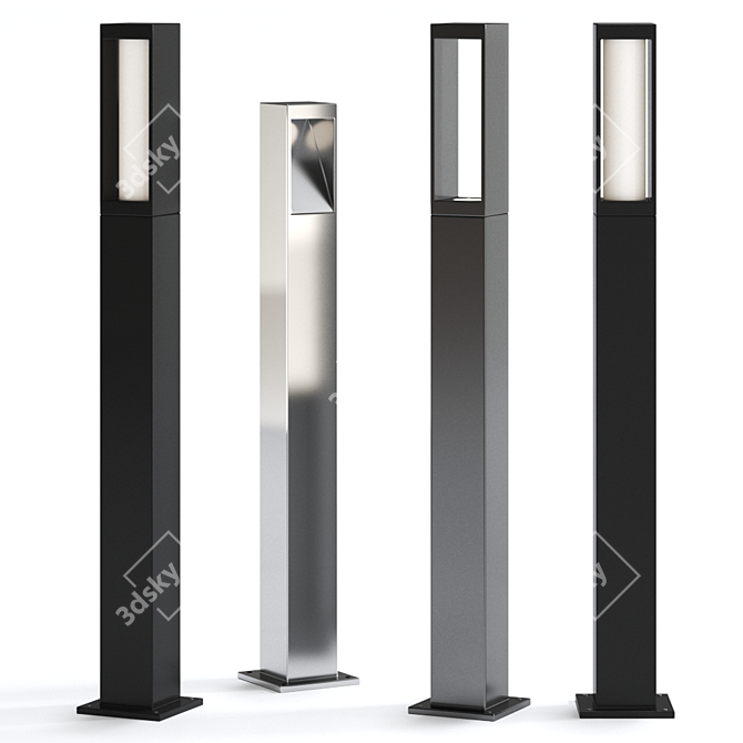 Wever & Ducré LINUS 1.0 Outdoor Lighting 3D model image 1