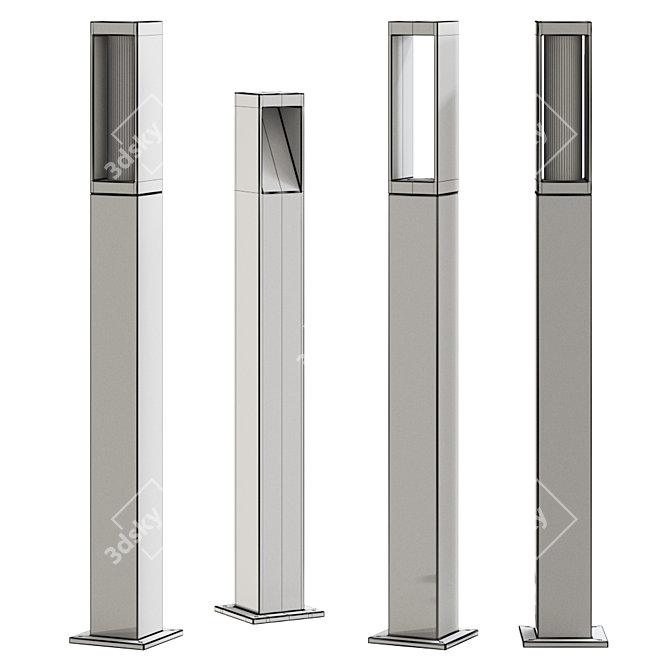 Wever & Ducré LINUS 1.0 Outdoor Lighting 3D model image 2