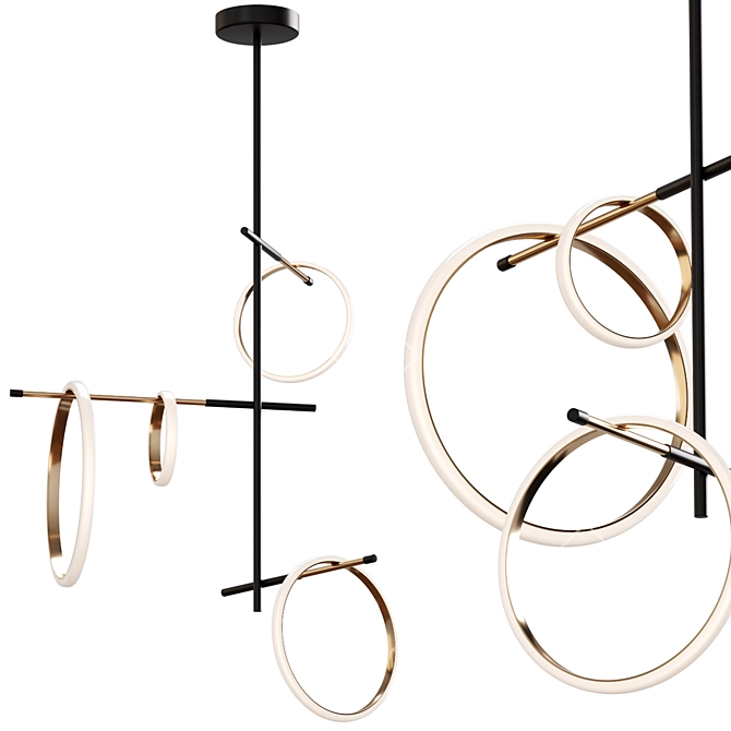 Budget Hanging Lamps for Home 3D model image 4