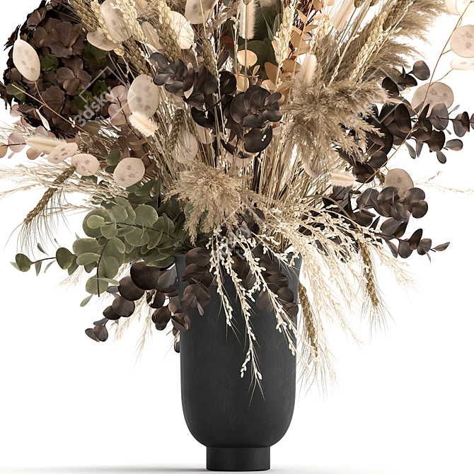 Ethereal Autumn Bouquet 3D model image 2