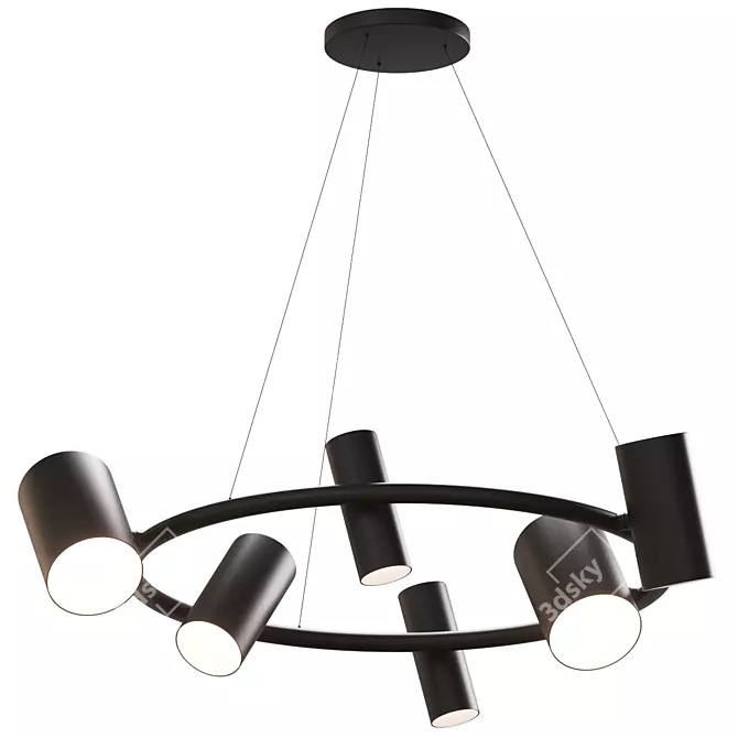 Can Can Pendant Light | GHIDINI1961 3D model image 1