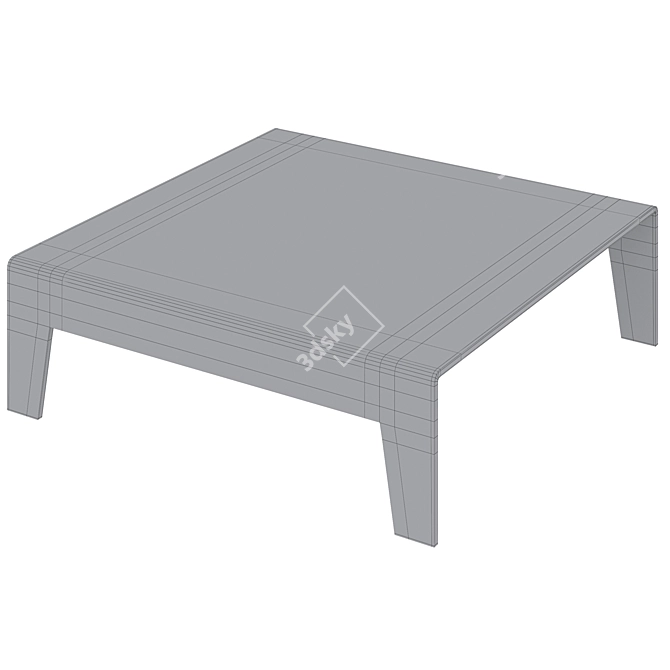 FROG Coffee Table: Sleek and Chic Design by SOVET 3D model image 3