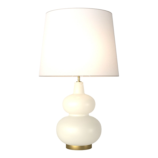 Elegant Cavo Table Lamp 3D model image 2