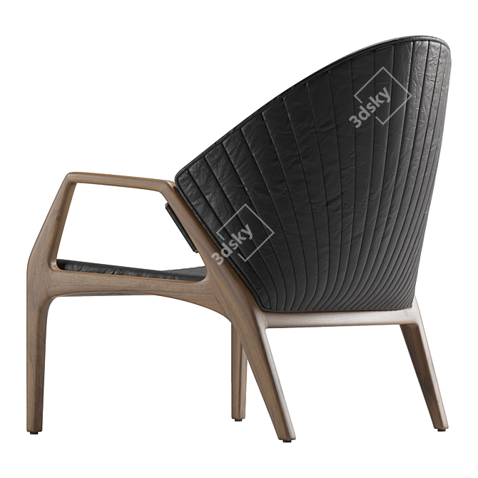 Estudiobola Luisa Lounge Chair 3D model image 3