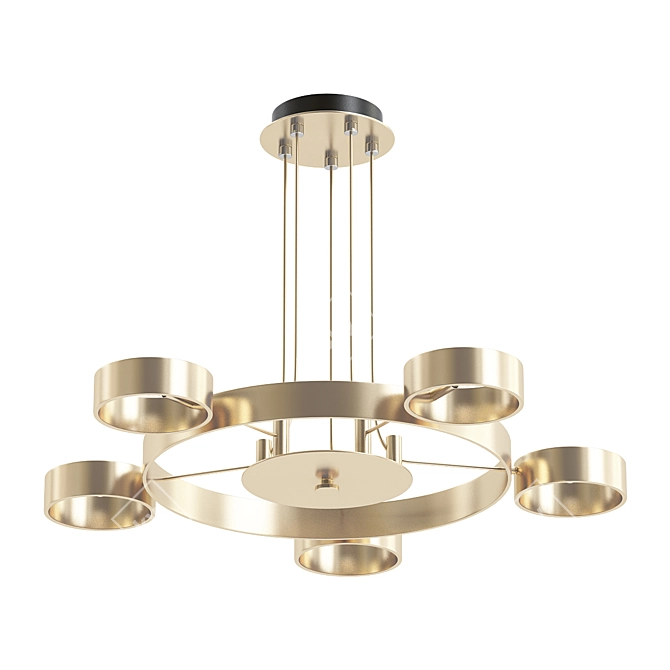 Elegant SL014 Chandelier 3D model image 1
