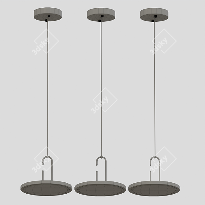 Sleek Lampatron: Modern Lighting Solution 3D model image 3