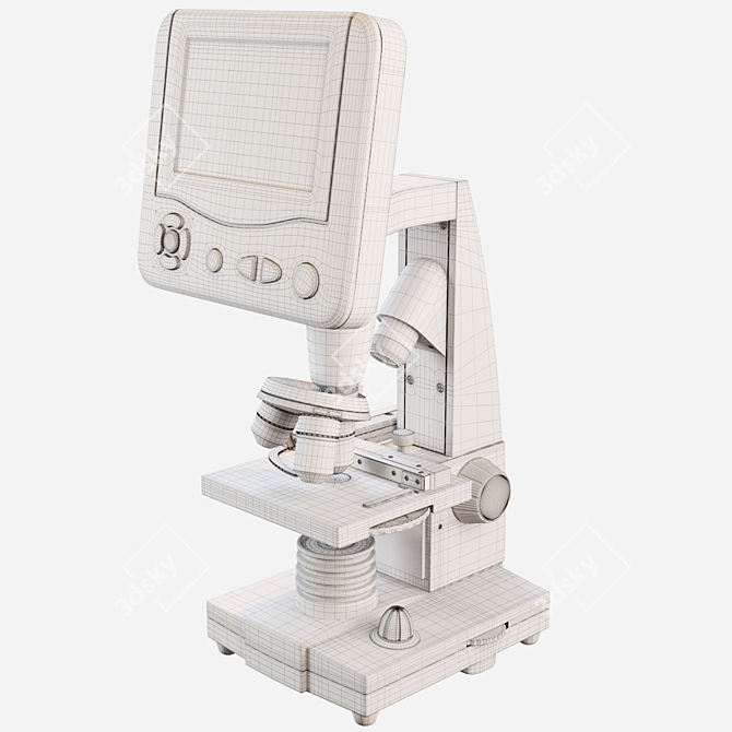 High-Resolution Microscope Kit 3D model image 4