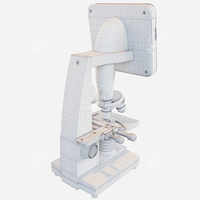 High-Resolution Microscope Kit 3D model image 5