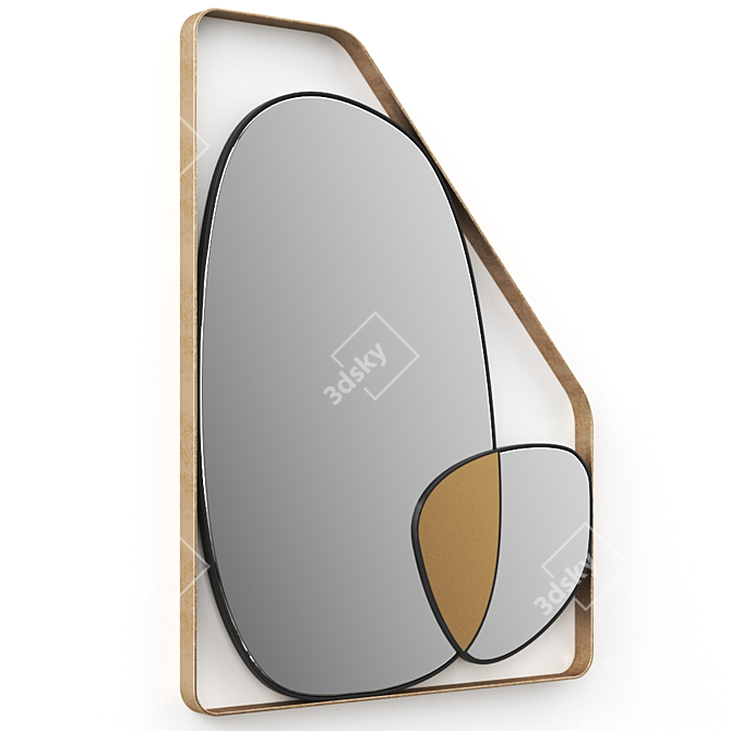 Marioni Landscape Mirror - Piero Orecchioni 3D model image 1