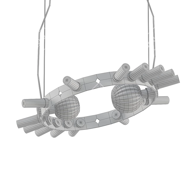 Dynamic Lighting Solution: Flexus Pendant 3D model image 2